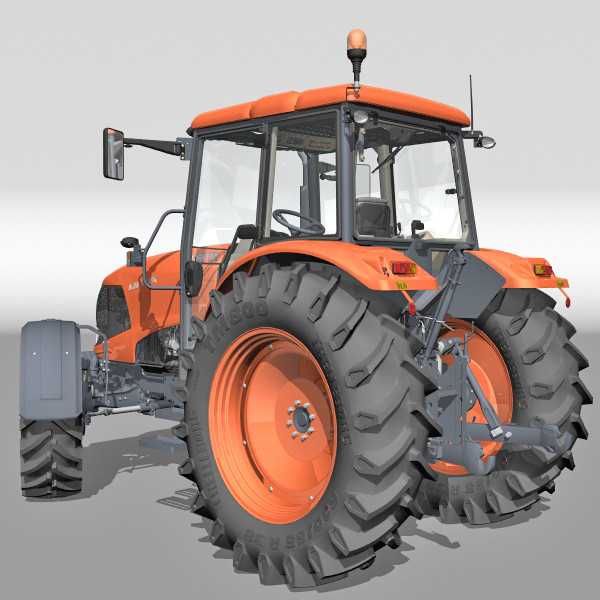 3d tractor agrimotor - KUBOTA M130X by IPF